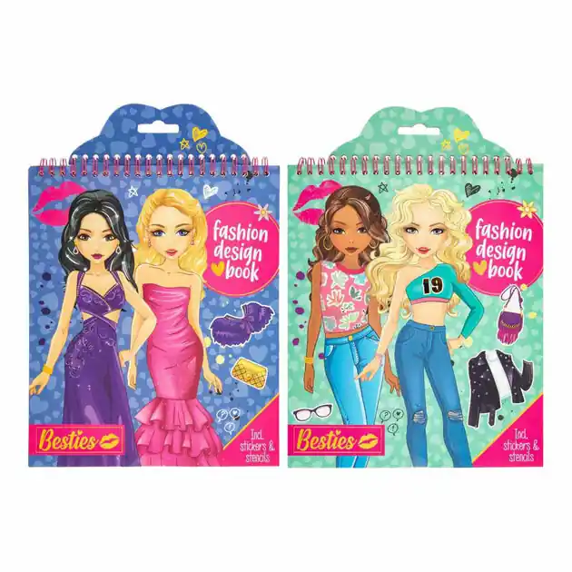 Beste Prijs Besties Fashion Designer Boek Neon - 20 vellen