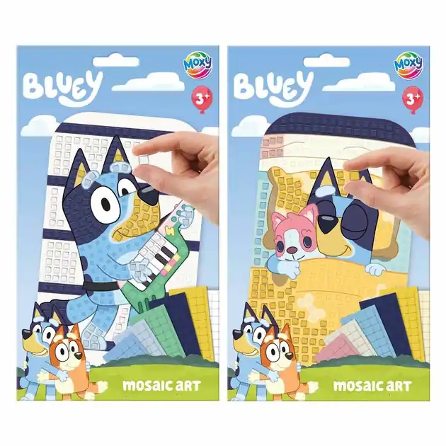 Bluey Mozaïekkunst A5 Beperkt Aanbod