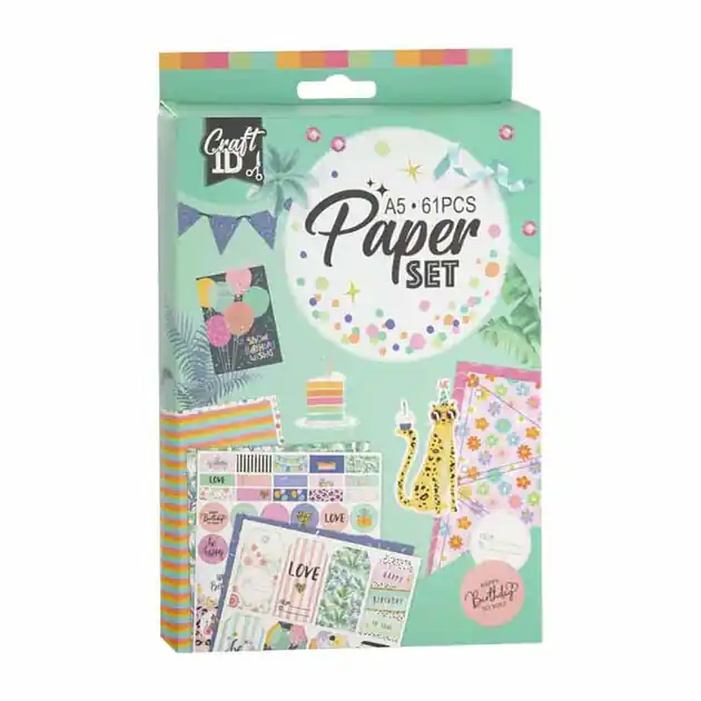 Papier Set A5 - 61dlg. Op = Op