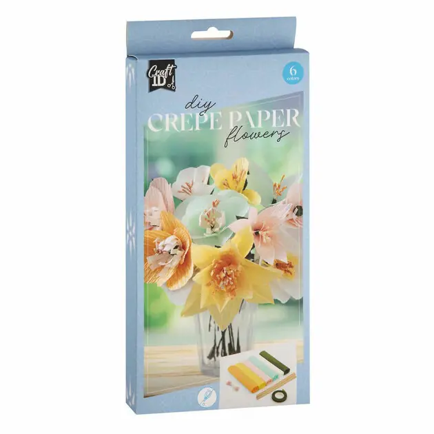 Crepe Bloemen Knutselset Fabrieksprijs