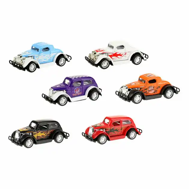 Favoriet MetalWorld Pull Back Hot Rod Auto