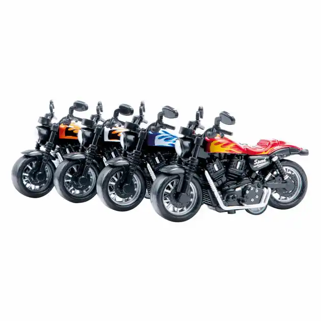 Finale Uitverkoop Vehicool Pull Back Motor Chopper