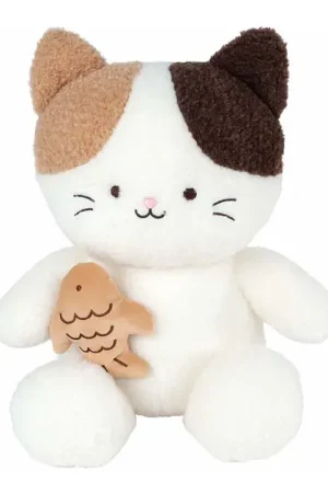 Take Me Home Poes met Vis Pluche - 55/46cm Speciale Aanbieding