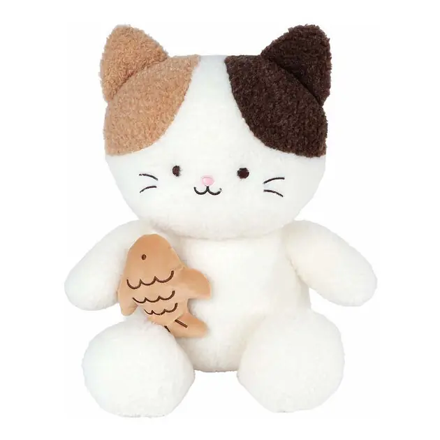 Take Me Home Poes met Vis Pluche - 55/46cm Speciale Aanbieding
