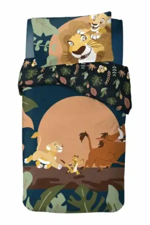 Lion King Dekbedovertrek 140x200cm Seizoensaanbieding