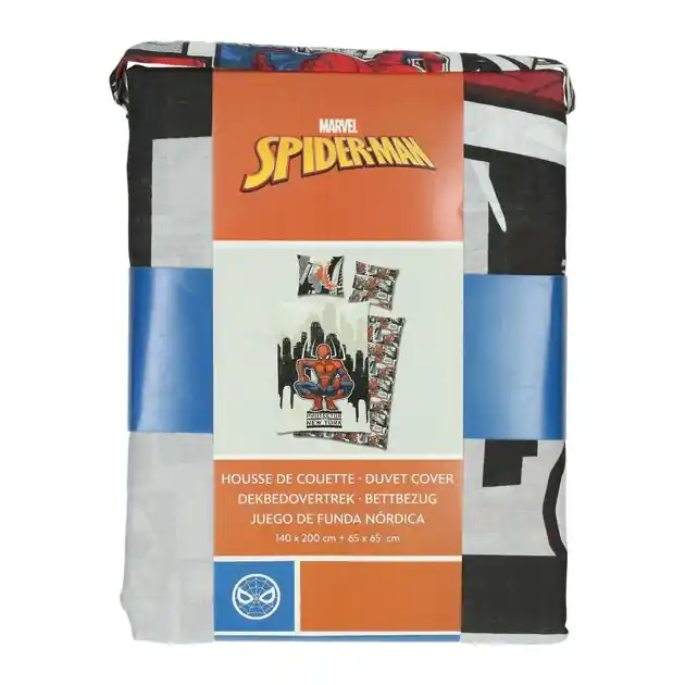 Spiderman Dekbedovertrek 140x200cm Aanbieding