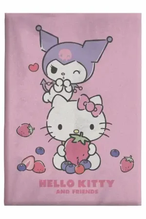 Hello Kitty Polar Fleece Deken 100x140 cm Merkproduct
