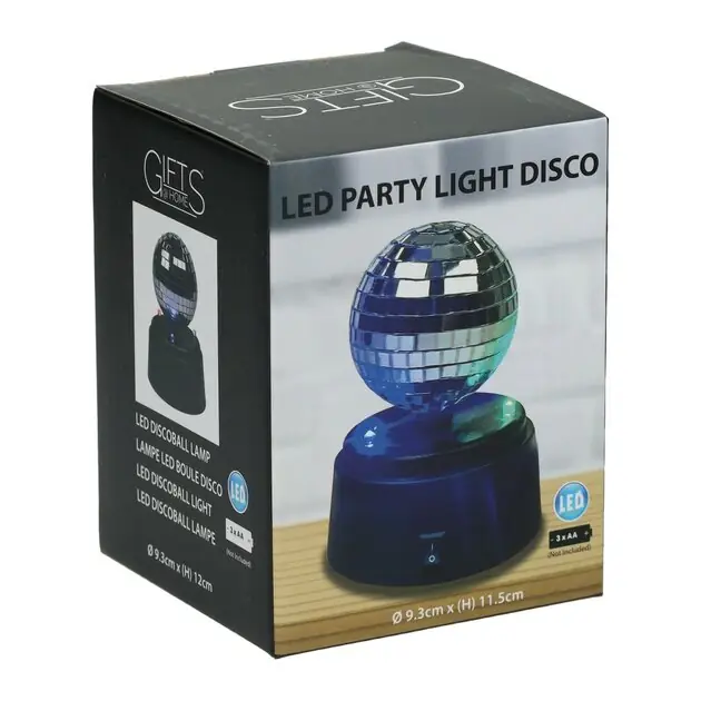 LED Discobal Lamp - 12 cm Op = Op