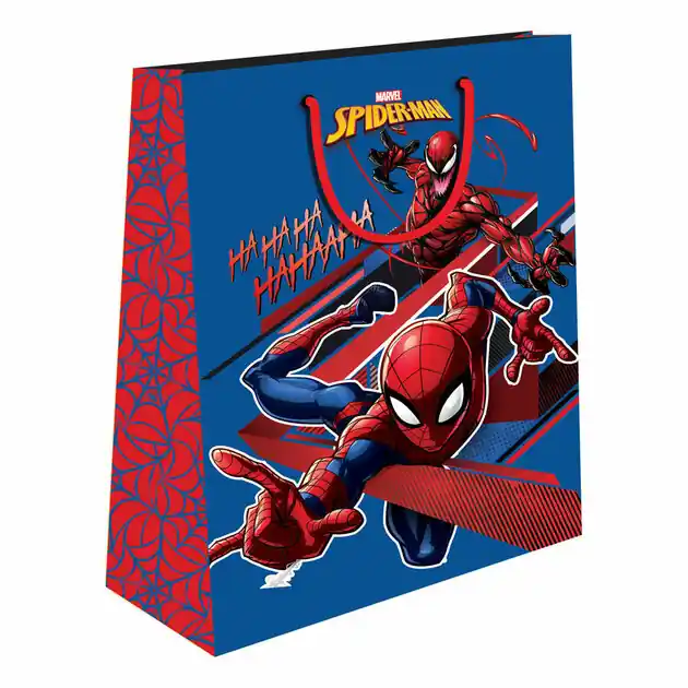 Gereduceerde Prijs Spiderman Papieren Cadeautas 18x23x11 cm