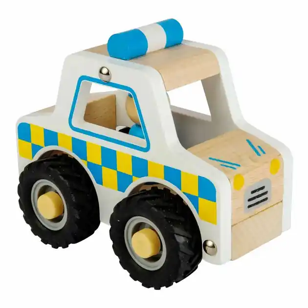 Laatste Kans Bigjigs Houten Politie Auto