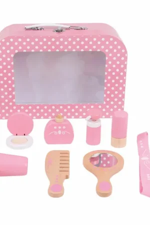 Bigjigs Houten Beauty Case, 11dlg. Populair