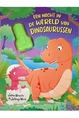 Kartonboek met Zaklamp Dinosaurus - 3jr. Aanbieding