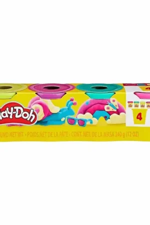 Betaalbaar Play-Doh Levendig - 4 Kleipotjes