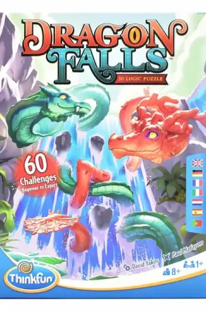 Laatste Kans Thinkfun Dragon Falls 3D Denkpuzzel, 60 Challenges