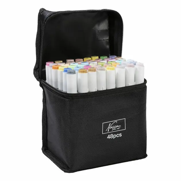 Goedkoop Nassau Pastelmarkers - 48st.
