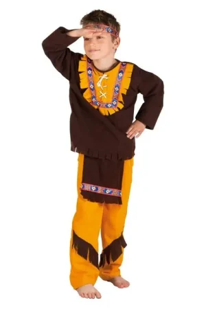 Betrouwbaar Kinderkostuum Indiaan - S
