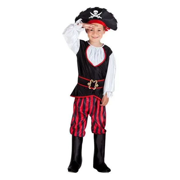 Kinderkostuum Piraat Tom, 7-9 jaar Betrouwbaar