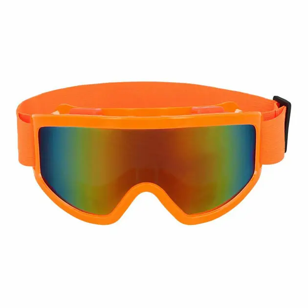 Party Skibril Neon Oranje Op = Op