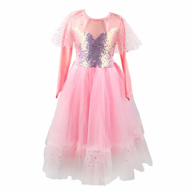 Populair Verkleedjurk Prinses Roze Elegant, 7-8 jaar