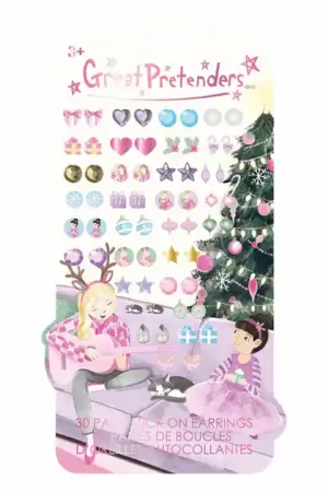 Betaalbaar Holiday Plakoorbellen - 30st.