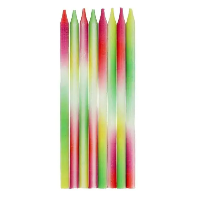 Kaarsjes Neon Delight - 24st. Favoriet