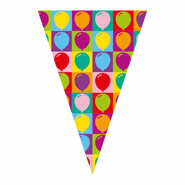 Alleen Vandaag Vlaggenlijn Pop Party - 10m