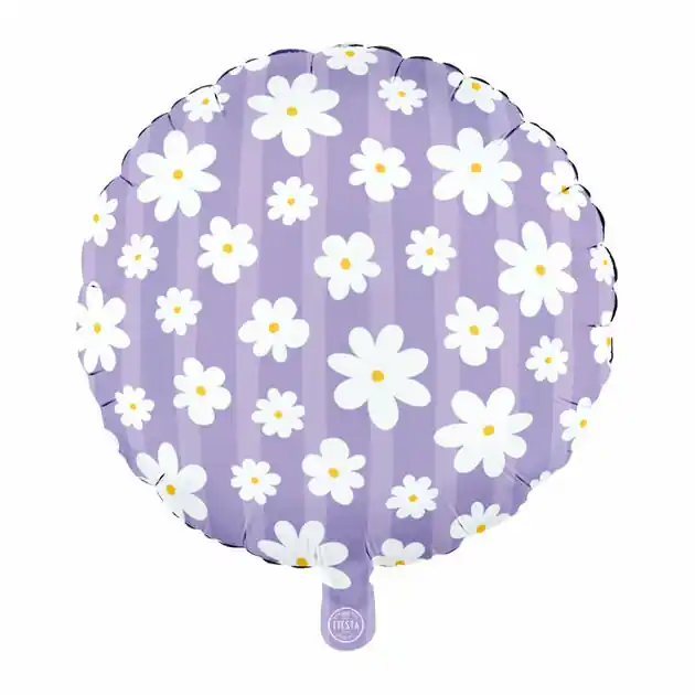 Aanbieding Folieballon 18 Inch Rond Madeliefjes