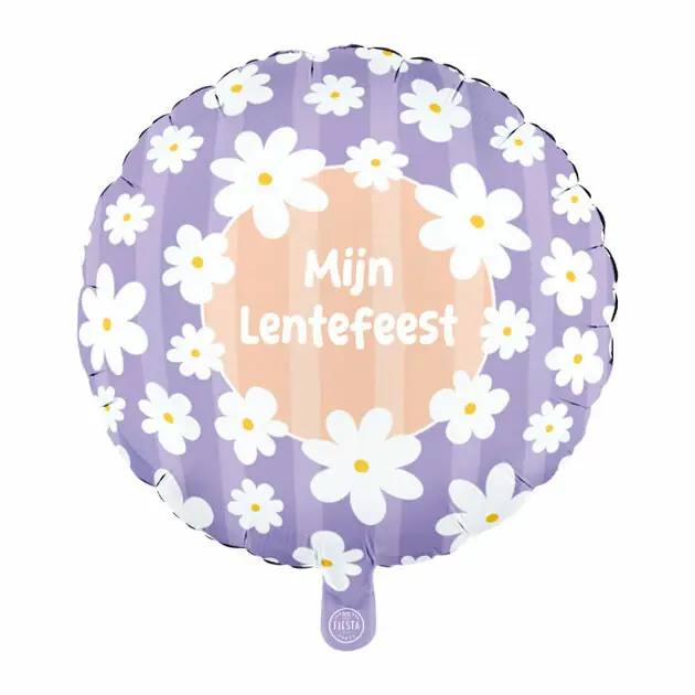 Uitverkoop Folieballon 18 Inch Rond Madeliefjes Mijn Lentefeest