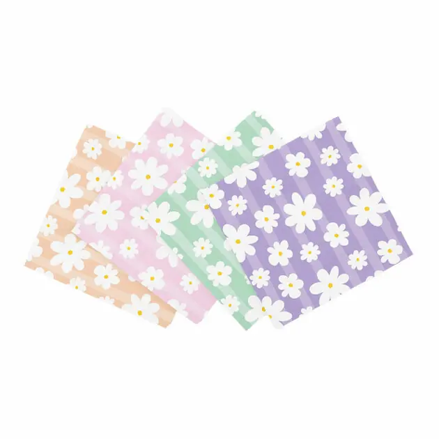 Hete Deal Papieren Servetten 33x33cm Madeliefjes - 20st.
