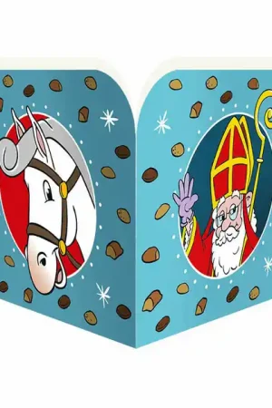 Aanbieding Papieren Snackboxen Sinterklaas - 6st.