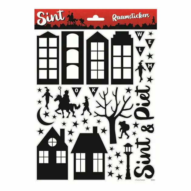 Koop Vandaag Raamstickers Sinterklaas