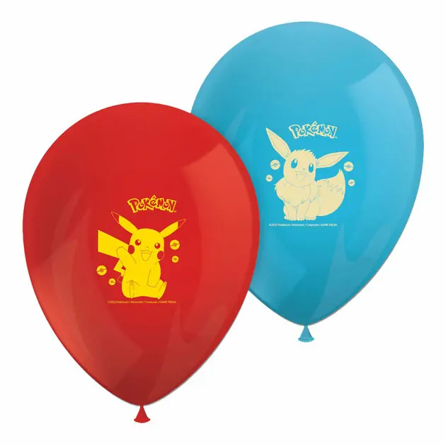 Koopje Ballonnen Pokemon - 8st.