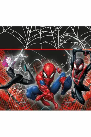 Kunststof Tafelkleed 120x180cm Spiderman World of Web Direct Beschikbaar