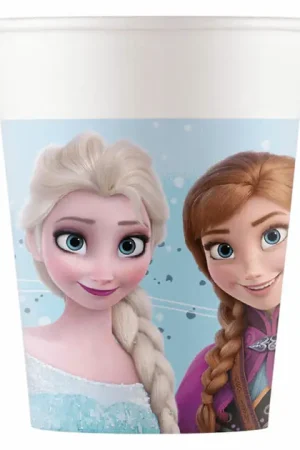 Papieren Bekers 200ml Frozen Idyllic Wonder - 8st. Beste Prijs