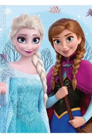 Papieren Servetten 33x33cm Frozen Idyllic Wonder - 20st. Laatste Kans