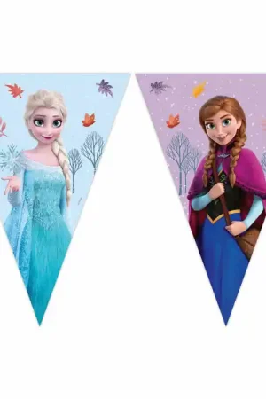 Papieren Vlaggenlijn Frozen Idyllic Wonder Snelle Levering