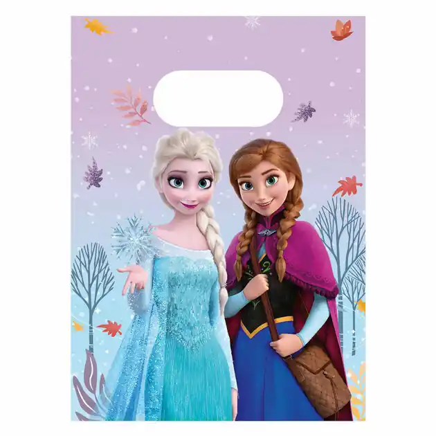 Premium Papieren Uitdeelzakjes Frozen Idyllic Wonder - 4st.