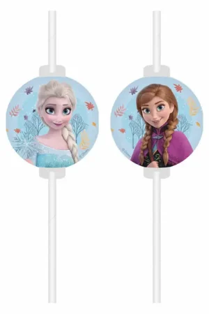 Papieren Rietjes Frozen Idyllic Wonder - 4st. Tijdelijk Beschikbaar