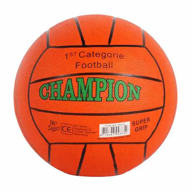 Koopje Straatvoetbal Rubber - Champion Oranje