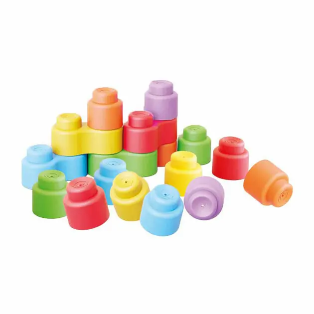 Quercetti Momy Soft Bouwblokken - 28dlg. Direct Verzonden