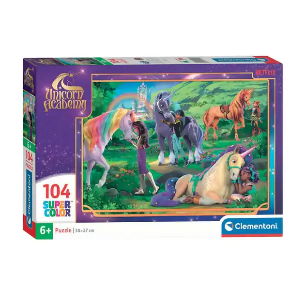 Clementoni Puzzel Unicorn Academy - 104dlg. Bestel Nu
