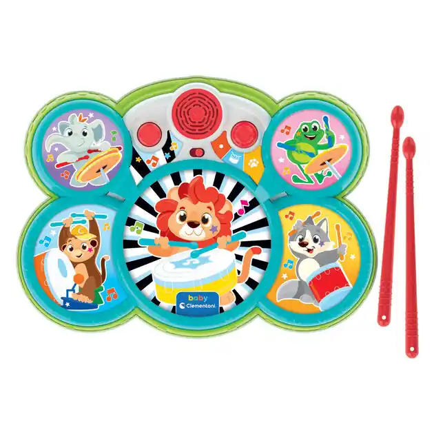 Direct Verzonden Clementoni Baby Drumset Dieren