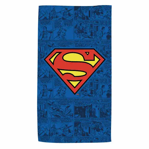 Direct Beschikbaar Badhanddoek Superman, 170x90cm