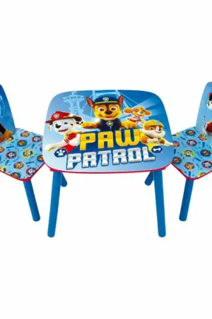Betrouwbaar Set Houten Tafel met Twee Stoelen PAW Patrol - 3dlg.
