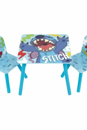 Set Houten Tafel met Twee Stoelen Stitch Beste Prijs