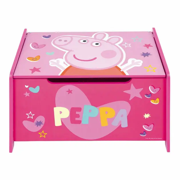 Express Levering Houten Speelgoedkist Peppa Pig