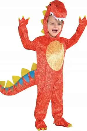 Verkleedkostuum Dino Mt. 4-6 jaar Laatste Versie
