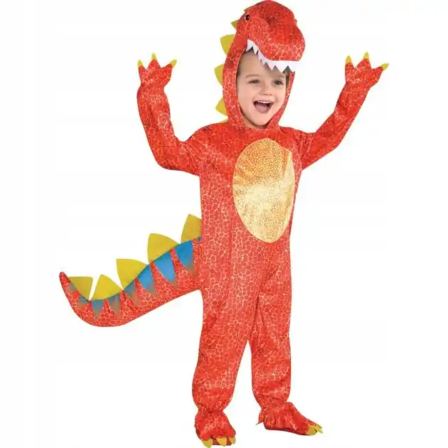Verkleedkostuum Dino Mt. 4-6 jaar Laatste Versie