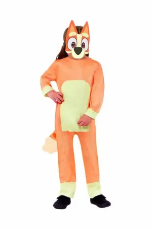 Kinderkostuum Jumpsuit Bluey Bingo, 4-6 jaar Finale Uitverkoop
