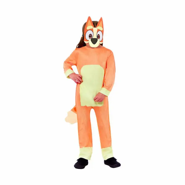 Kinderkostuum Jumpsuit Bluey Bingo, 4-6 jaar Finale Uitverkoop
